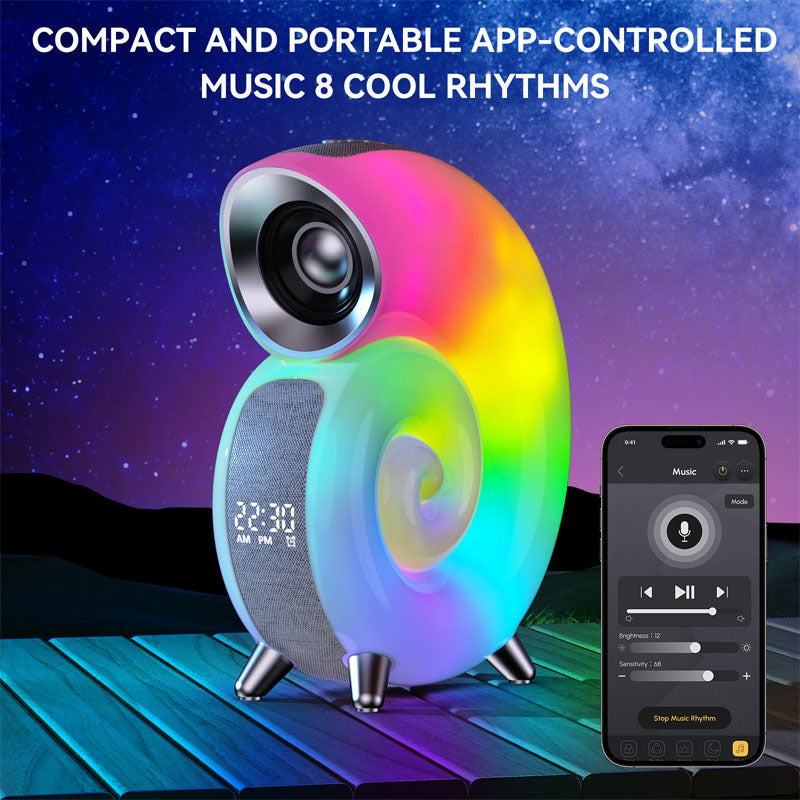 Conch Smart RGB Atmosphere Light Bluetooth Speaker